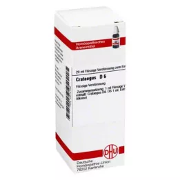 CRATAEGUS D 6 Utspädning, 20 ml
