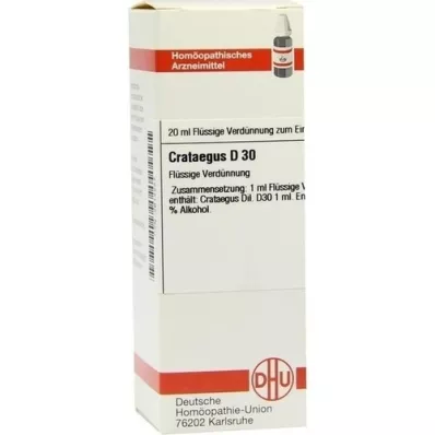 CRATAEGUS D 30 utspädning, 20 ml