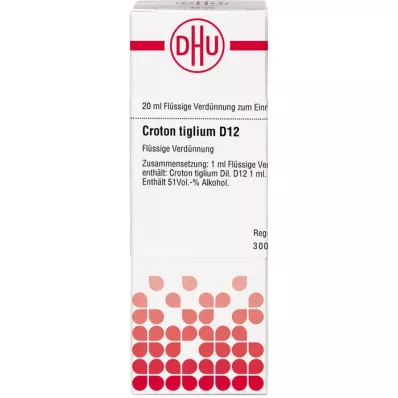 CROTON TIGLIUM D 12 Utspädning, 20 ml