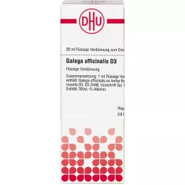 GALEGA officinalis D 3 utspädning, 20 ml