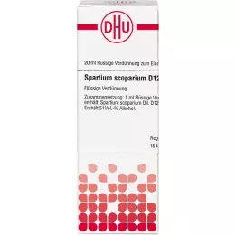 SPARTIUM SCOPARIUM D 12 Utspädning, 20 ml