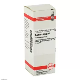 GENTIANA LUTEA D 2 Utspädning, 20 ml