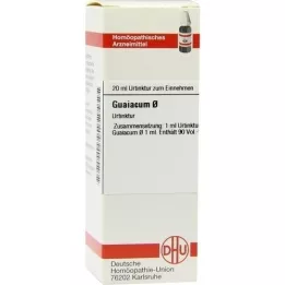 GUAIACUM modertinktur D 1, 20 ml