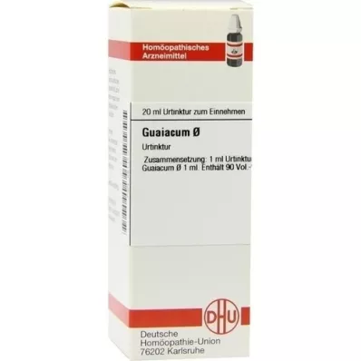 GUAIACUM modertinktur D 1, 20 ml