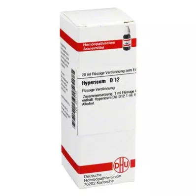 HYPERICUM D 12 Utspädning, 20 ml
