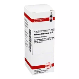 KALIUM CHLORATUM D 6 Utspädning, 20 ml