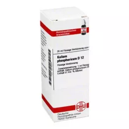 KALIUM PHOSPHORICUM D 12 Utspädning, 20 ml