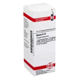 OPIUM D 12 Utspädning, 20 ml