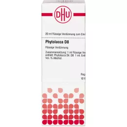 PHYTOLACCA D 8 utspädning, 20 ml