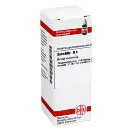 SABADILLA D 6 Utspädning, 20 ml