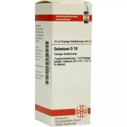 SELENIUM D 10 Utspädning, 20 ml