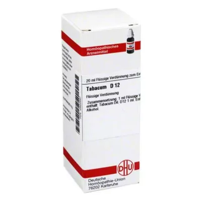 TABACUM D 12 Utspädning, 20 ml TABACUM D 12 Utspädning, 20 ml