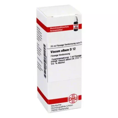 VISCUM ALBUM D 12 Utspädning, 20 ml VISCUM ALBUM D 12 Utspädning, 20 ml
