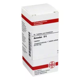 AESCULUS D 6 tabletter, 80 pc