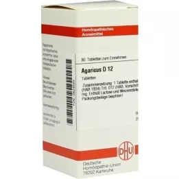 AGARICUS D 12 tabletter, 80 st