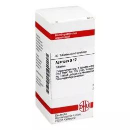AGARICUS D 12 tabletter, 80 st
