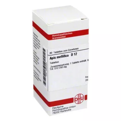 APIS MELLIFICA D 12 tabletter, 80 st APIS MELLIFICA D 12 tabletter, 80 st