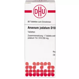 ARSENUM JODATUM D 10 tabletter, 80 st