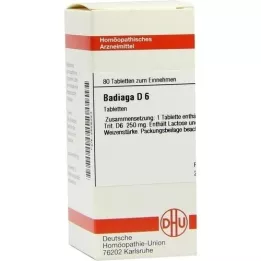 BADIAGA D 6 tabletter, 80 pc