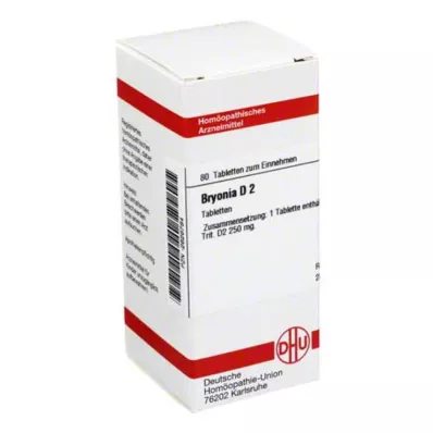 BRYONIA D 2 tabletter, 80 pc