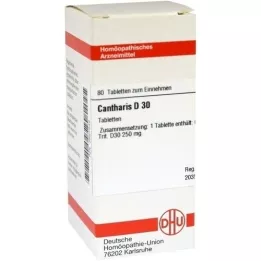 CANTHARIS D 30 tabletter, 80 pc