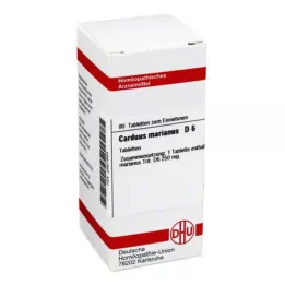 CARDUUS MARIANUS D 6 tabletter, 80 pc