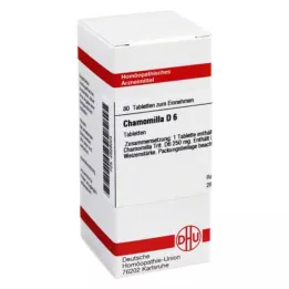 CHAMOMILLA D 6 tabletter, 80 pc
