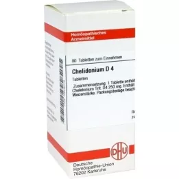 CHELIDONIUM D 4 tabletter, 80 pc