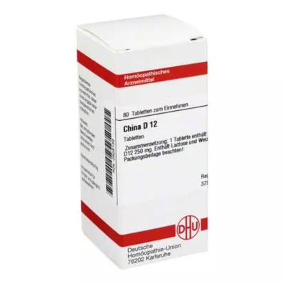 CHINA D 12 tabletter, 80 st