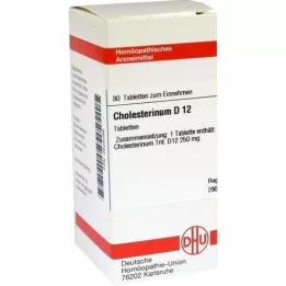 CHOLESTERINUM D 12 tabletter, 80 st