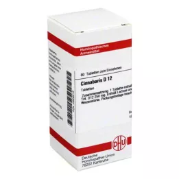 CINNABARIS D 12 tabletter, 80 st