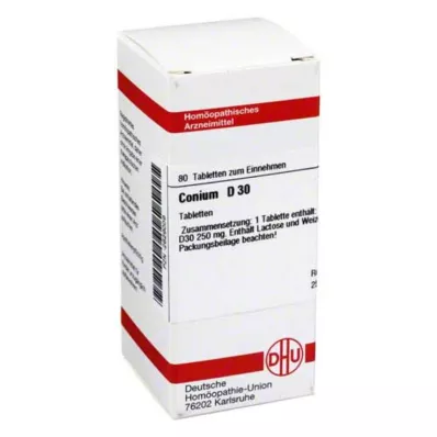 CONIUM D 30 tabletter, 80 pc