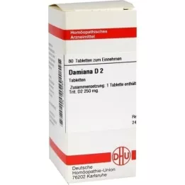 DAMIANA D 2 tabletter, 80 pc