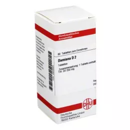 DAMIANA D 2 tabletter, 80 pc
