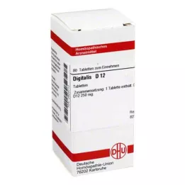 DIGITALIS D 12 tabletter, 80 st