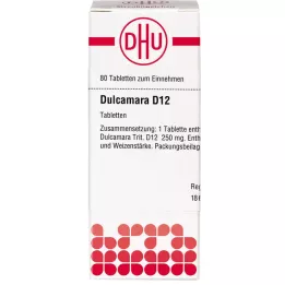 DULCAMARA D 12 tabletter, 80 st