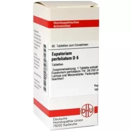 EUPATORIUM PERFOLIATUM D 6 tabletter, 80 pc