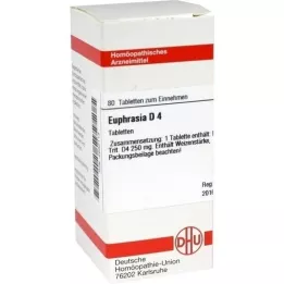 EUPHRASIA D 4 tabletter, 80 pc