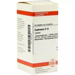 EUPHRASIA D 12 tabletter, 80 st