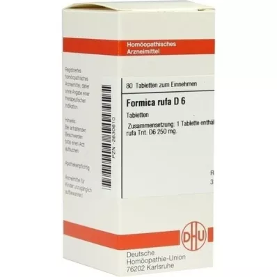 FORMICA RUFA D 6 tabletter, 80 pc