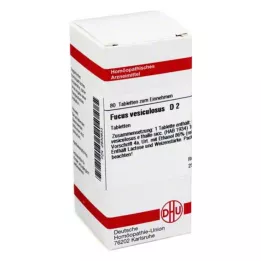 FUCUS VESICULOSUS D 2 tabletter, 80 pc