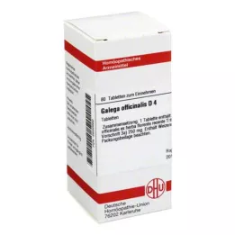 GALEGA officinalis D 4 tabletter, 80 pc