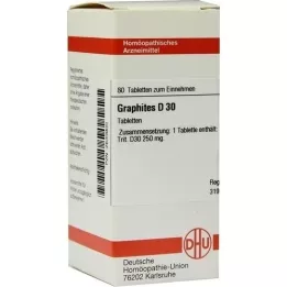 GRAPHITES D 30 tabletter, 80 pc