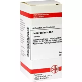 HEPAR SULFURIS D 2 tabletter, 80 pc