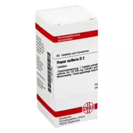 HEPAR SULFURIS D 2 tabletter, 80 pc