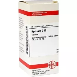 HYDRASTIS D 12 tabletter, 80 st