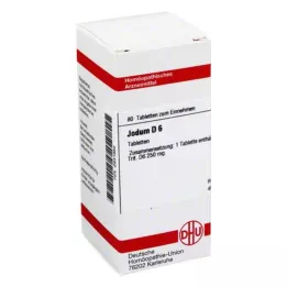 JODUM D 6 tabletter, 80 pc