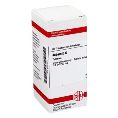 JODUM D 6 tabletter, 80 pc