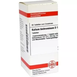 KALIUM BICHROMICUM D 12 tabletter, 80 st