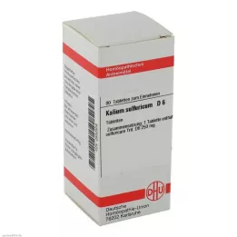KALIUM SULFURICUM D 6 tabletter, 80 pc